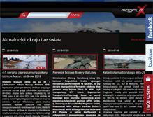 Tablet Screenshot of magnum-x.pl